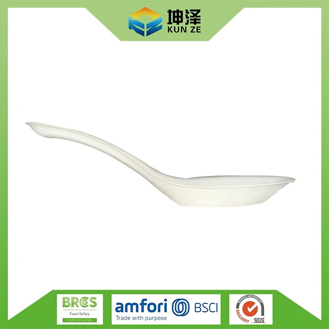Bagasse Soup Spoon